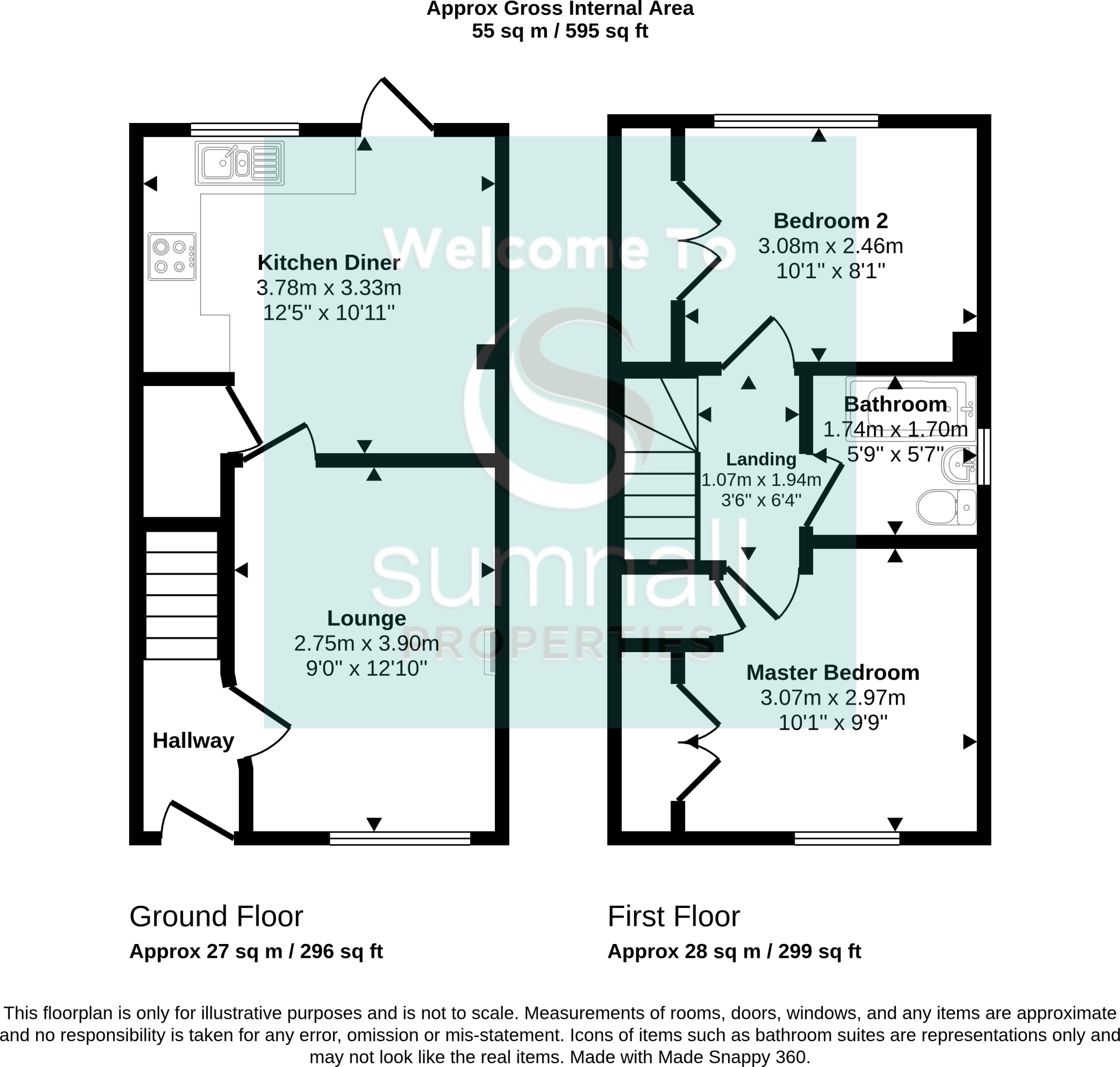 Burton Old Road East, Lichfield, Staffordshire floorplan