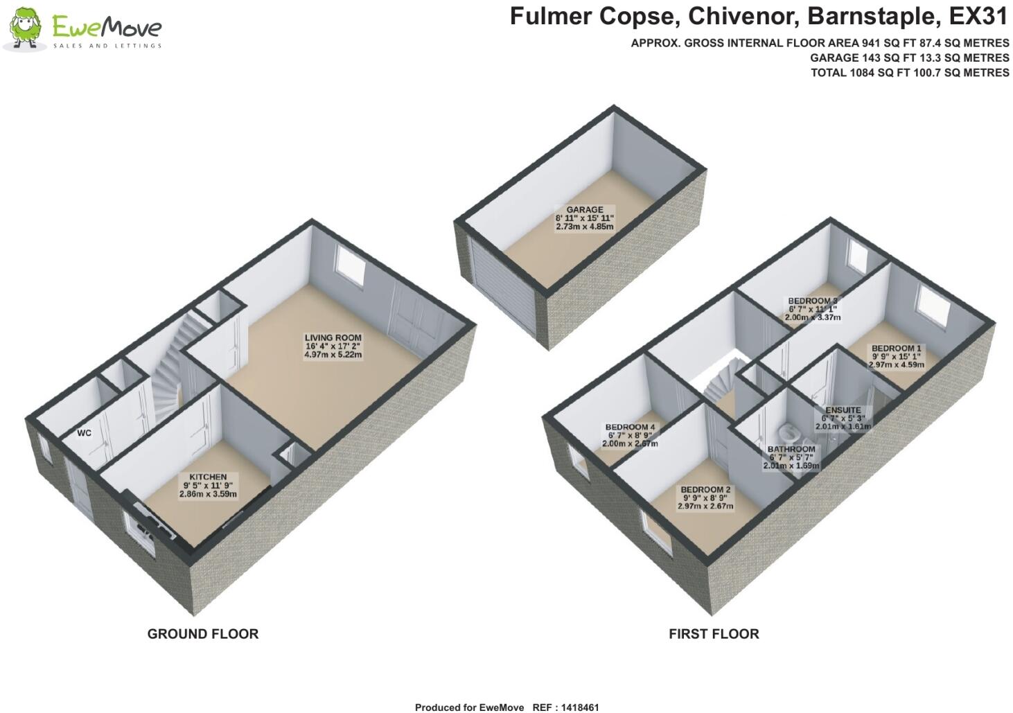 Fulmer Copse, Chivenor, Barnstaple, Devon, EX31 floorplan