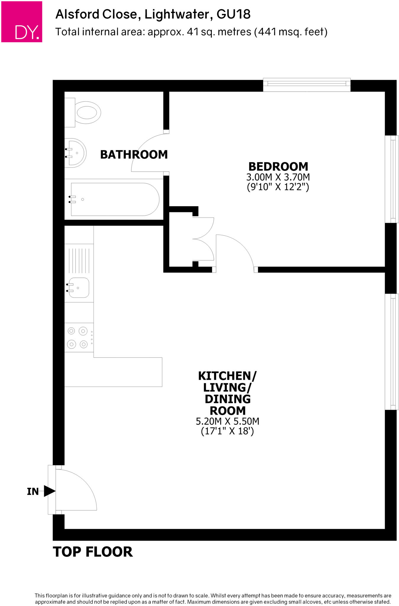 Alsford Close, Lightwater, Surrey, GU18 floorplan