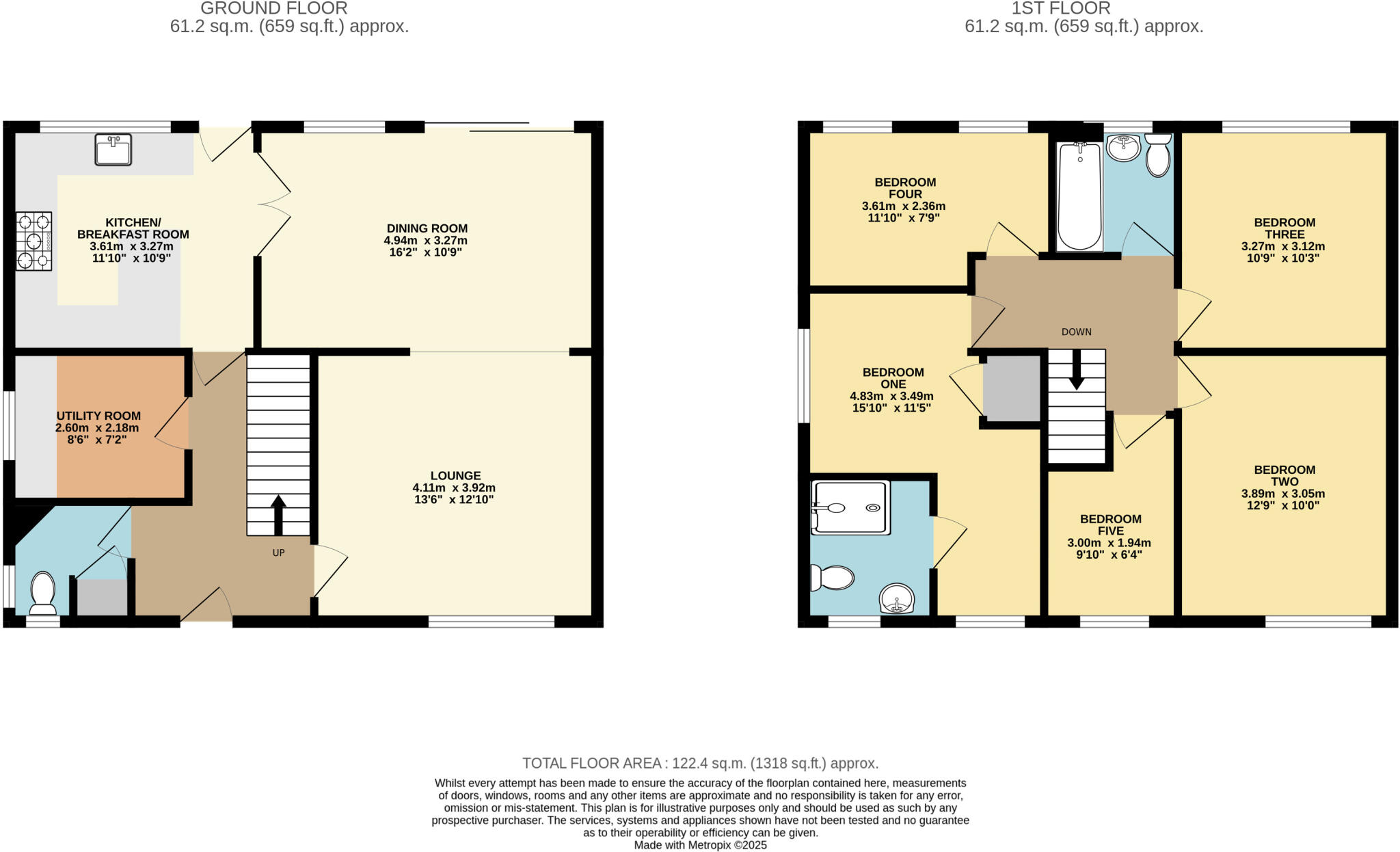Half Moon Lane, Dunstable, Bedfordshire floorplan