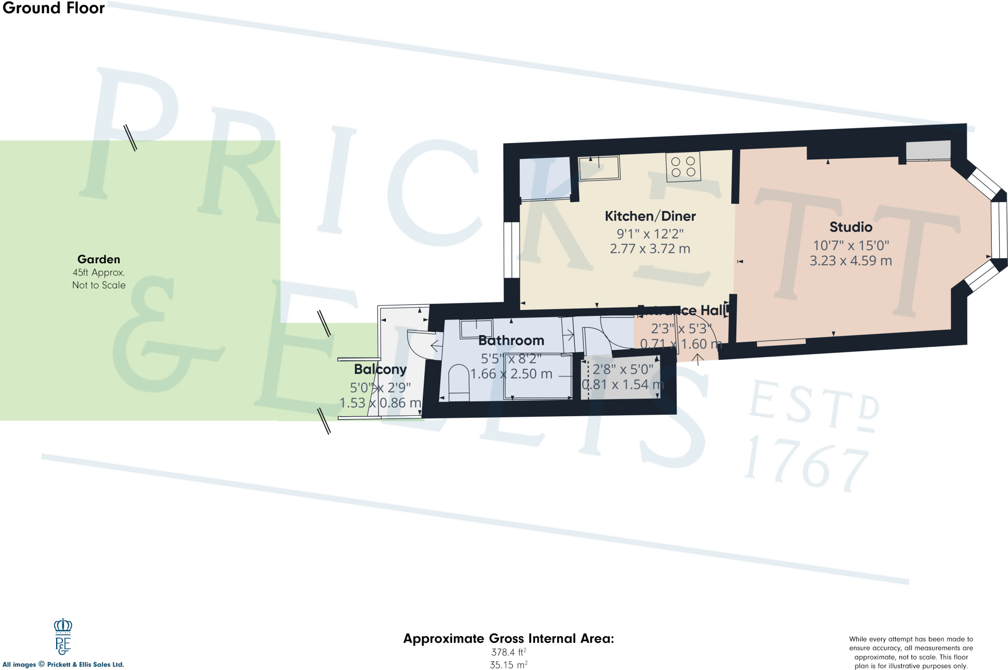 Church Lane, London, N2 floorplan
