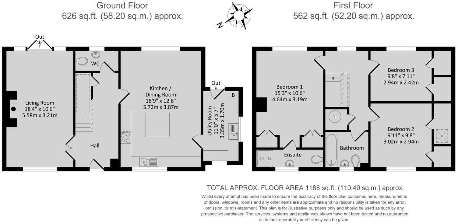 Little Acre - No onward chain floorplan