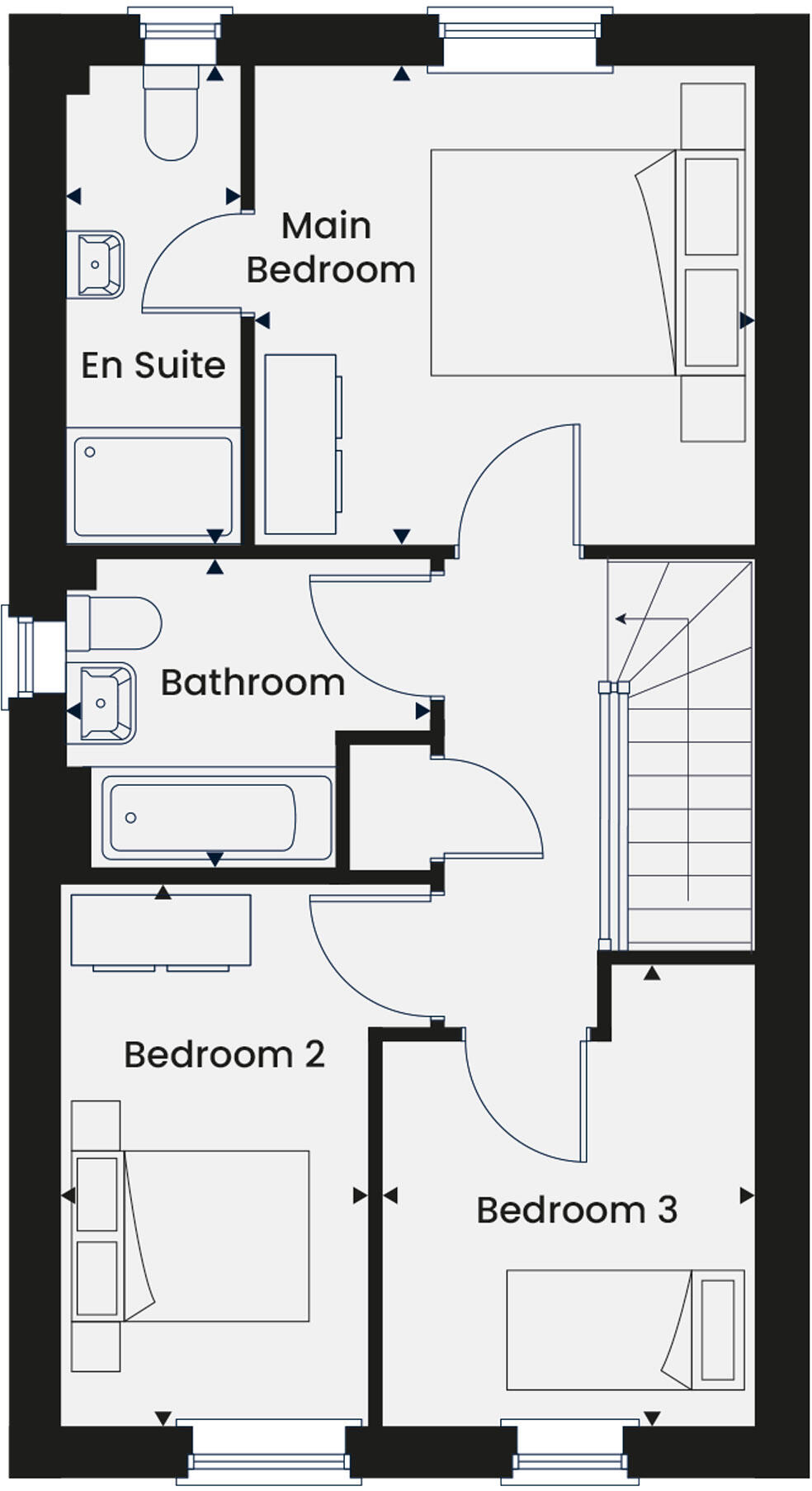 Linacre Road,
Chesterfield , 
Derbyshire, 
S40 4UX floorplan