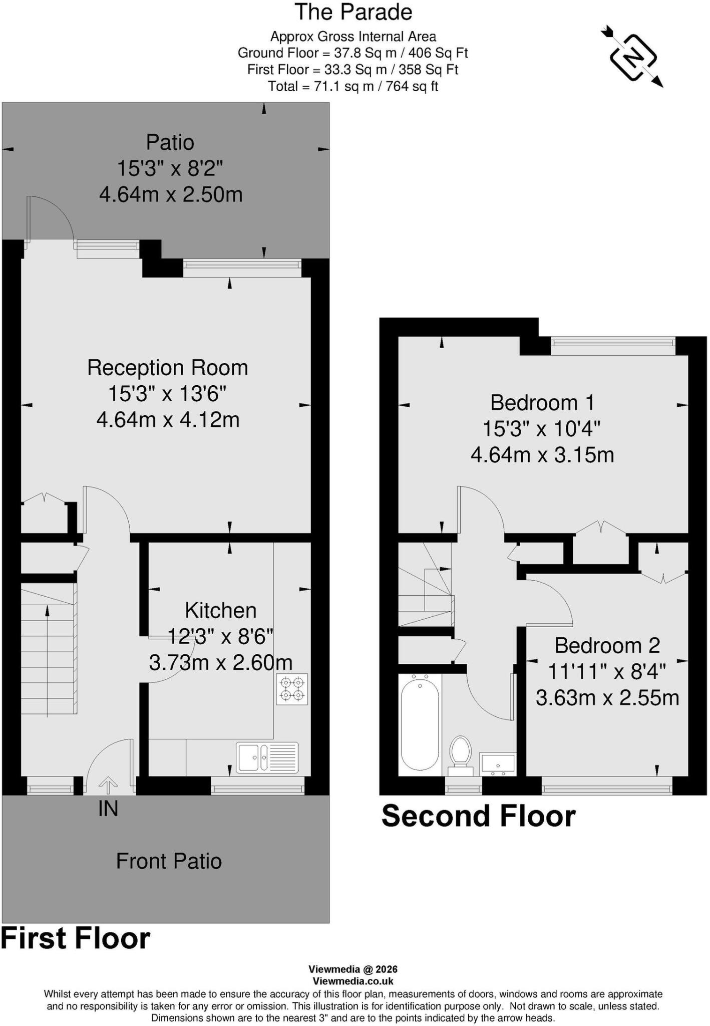 Stoneleigh Broadway, Epsom, KT17 2JA floorplan