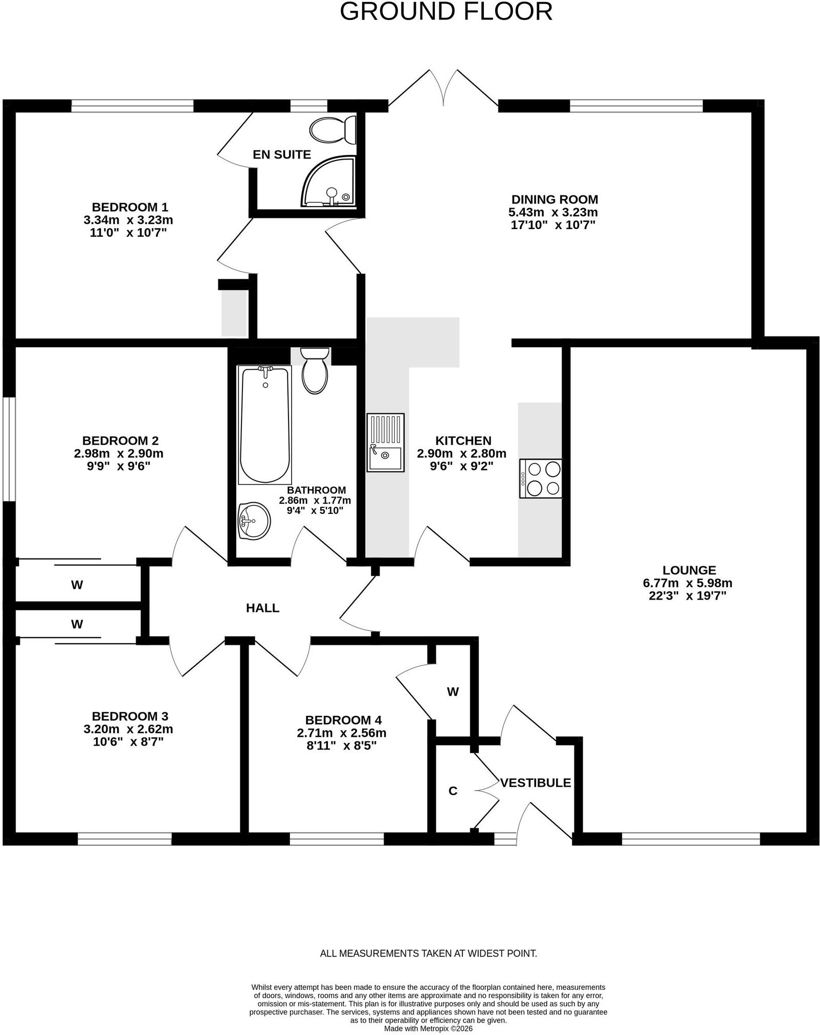 81 Garvine Road, Coylton, KA6 6NZ floorplan