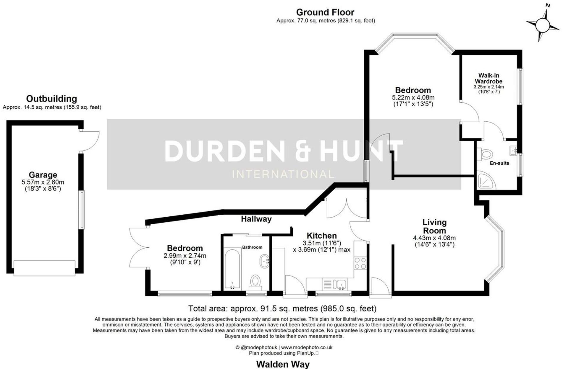 Walden Way, Hornchurch, RM11 floorplan
