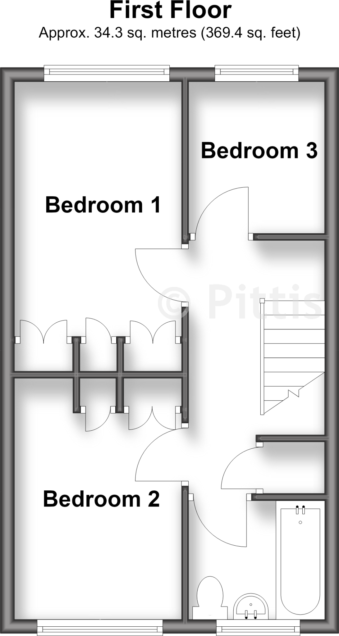 Lanes End, Totland Bay, Isle of Wight floorplan