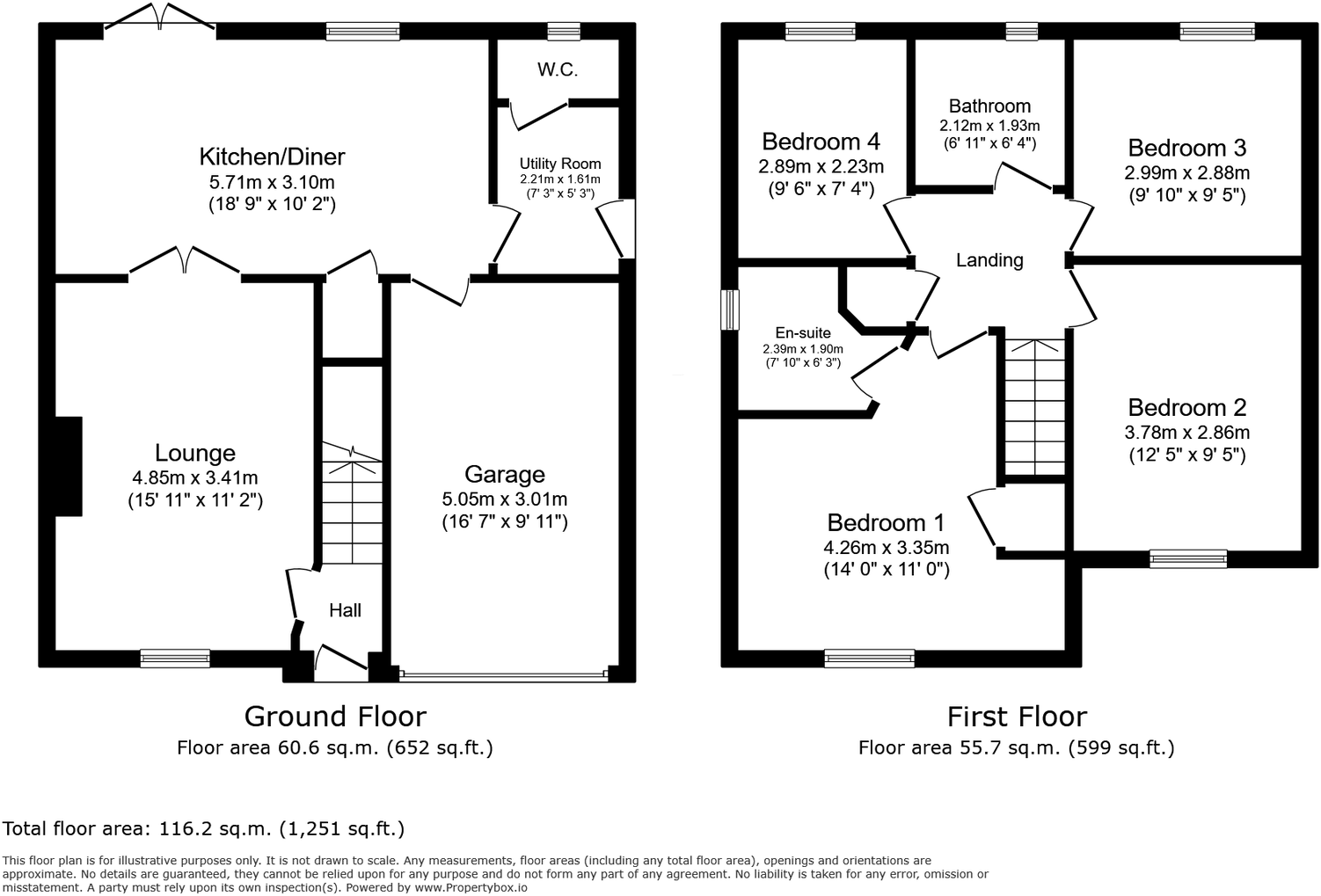 16, Bowfell Lane, Carlisle, CA2 6RQ floorplan