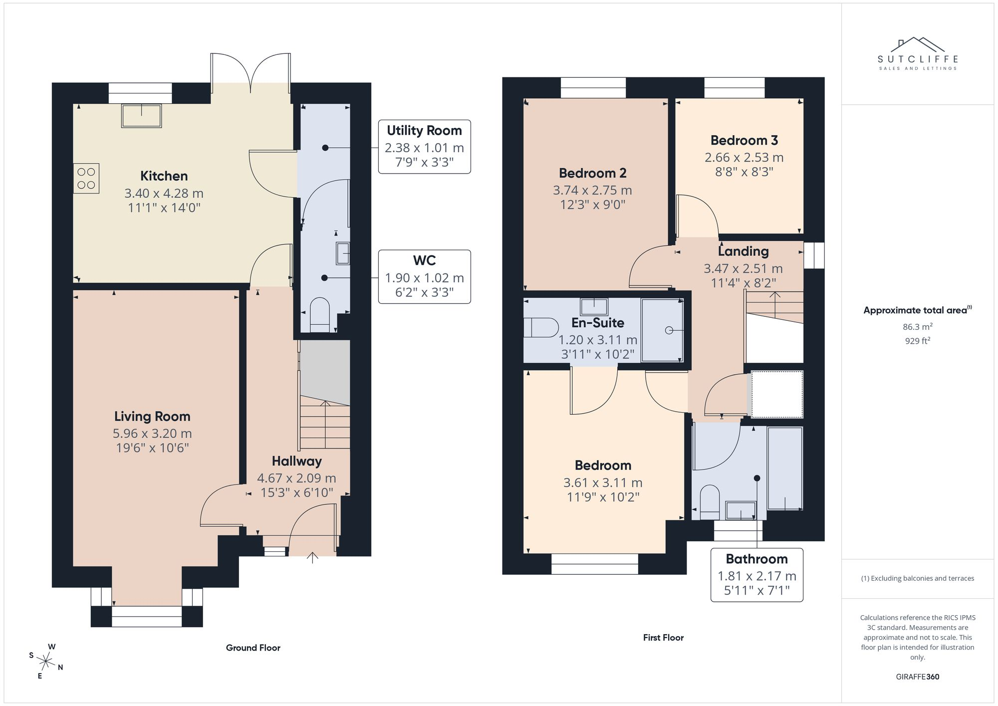 Canon Close, Broughton, PR3 floorplan
