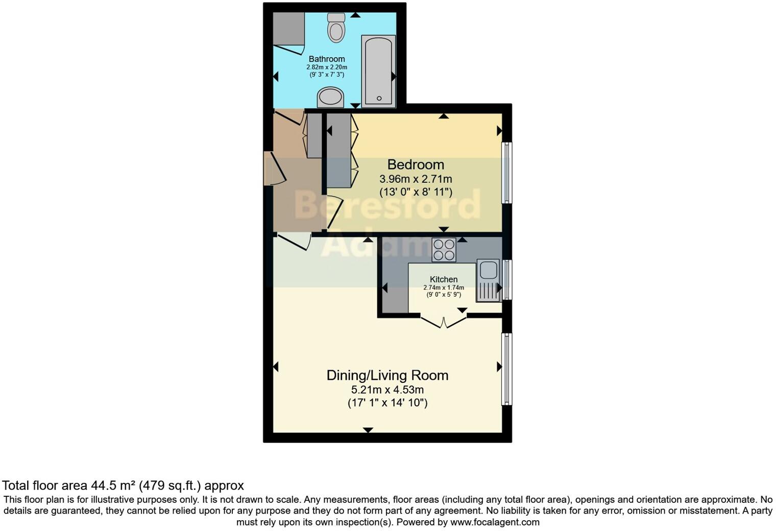 Arkle Court, The Holkham, Vicars Cross, Chester, CH3 floorplan