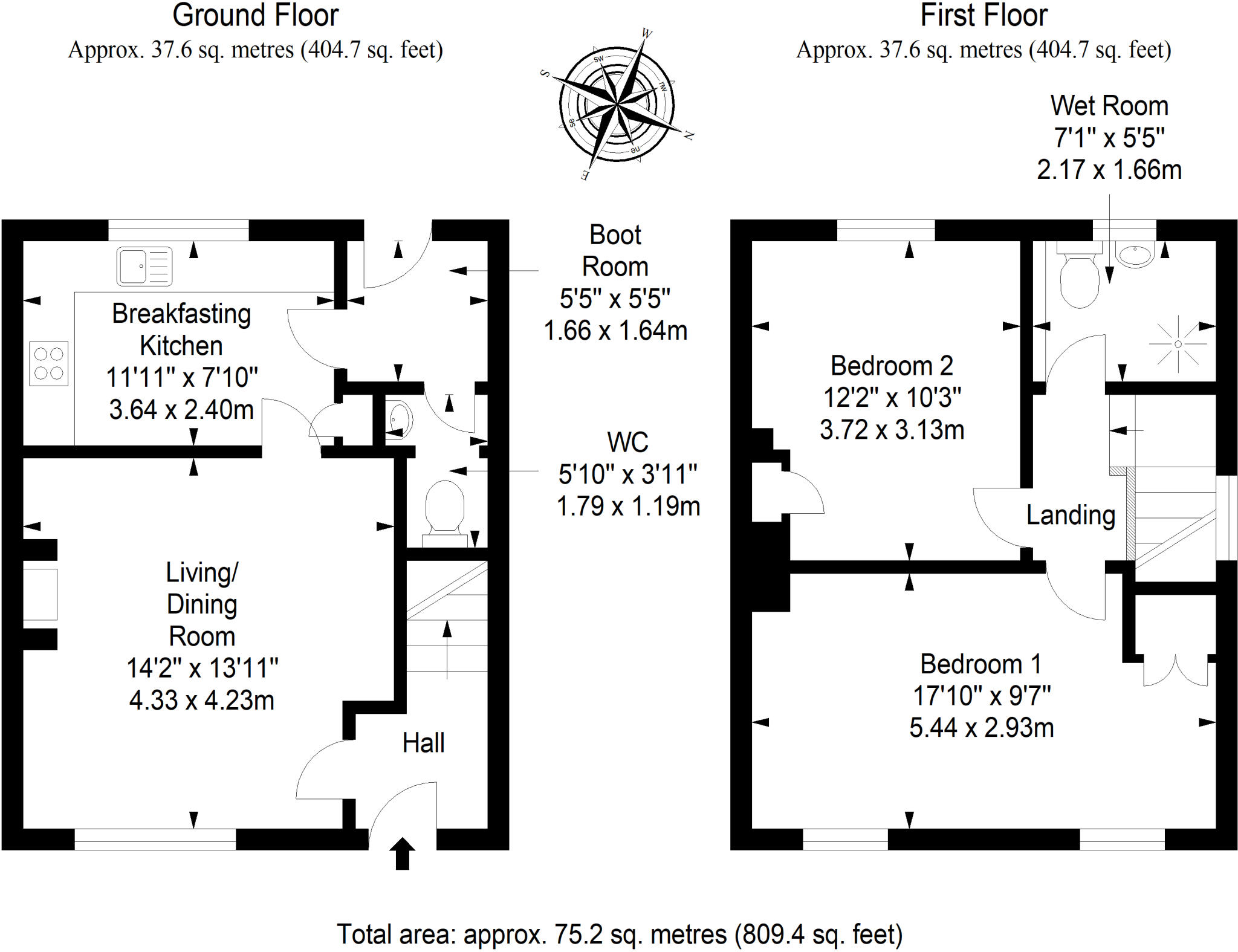 Andrew Avenue, Boghall. Bathgate floorplan