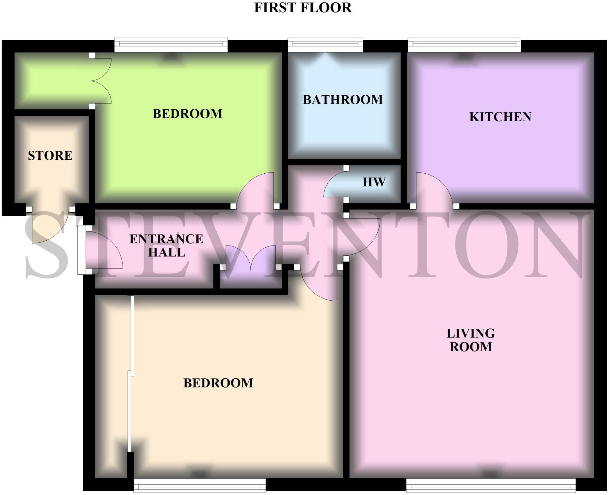 High Meadows, Compton, Wolverhampton, WV6 floorplan