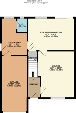 Weston Close, Dunchurch, Dunchurch, Rugby, CV22 floorplan