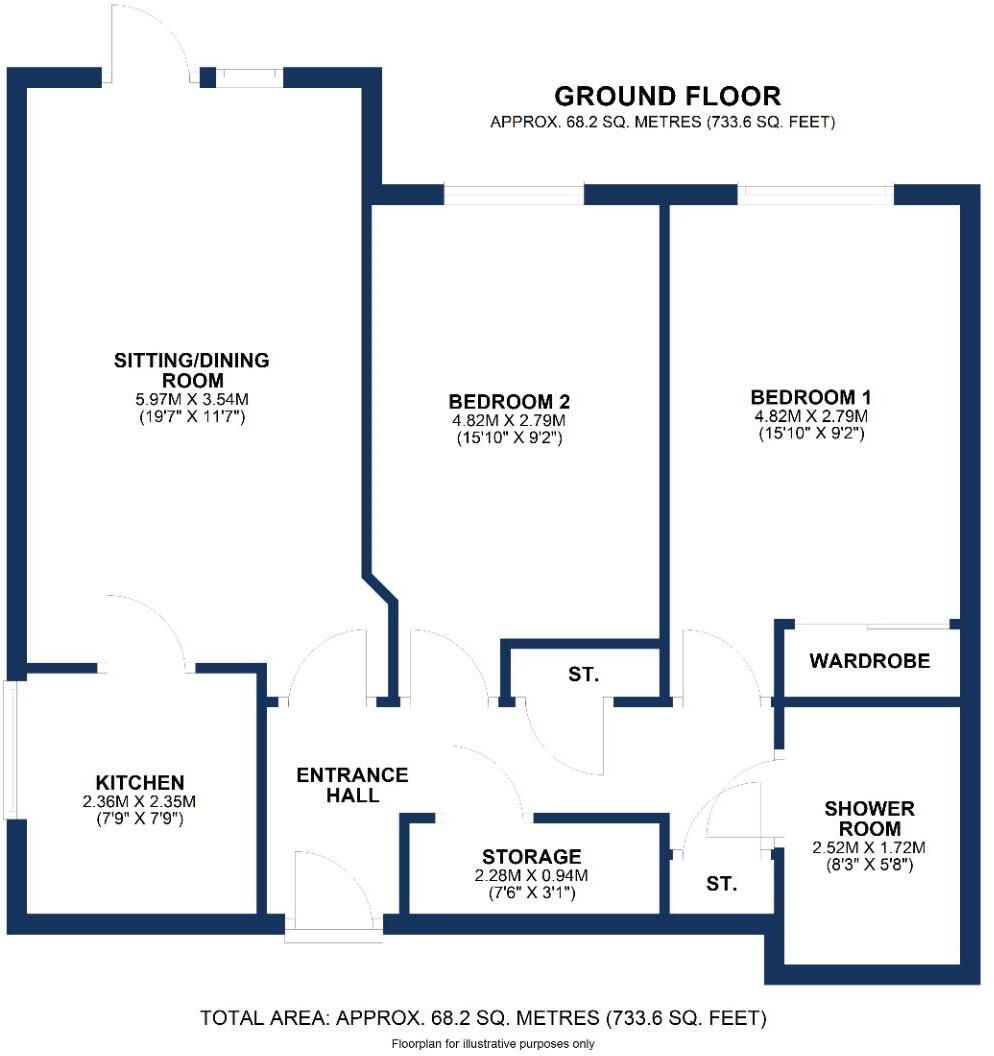 St John Lodge Thorley Lane, Timperley floorplan