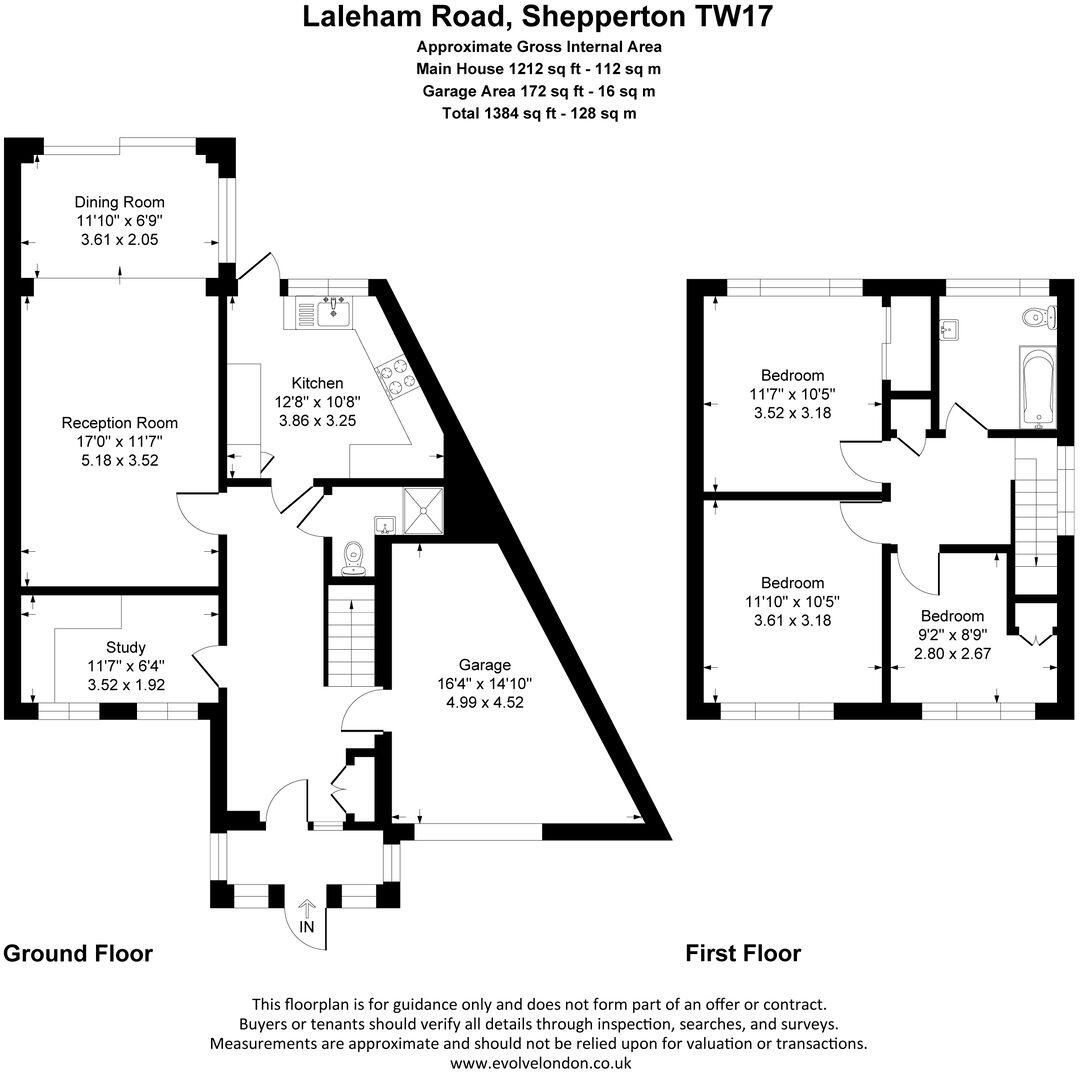 Laleham Road, Shepperton, TW17 floorplan