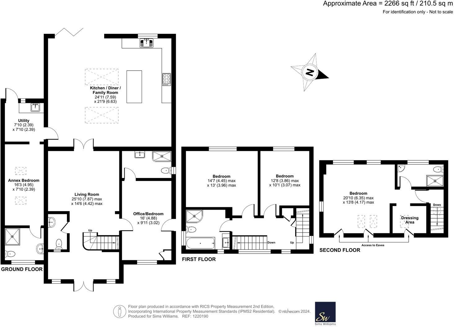 The Midway, Felpham floorplan