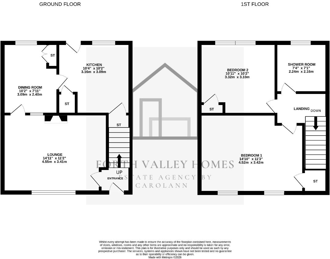 8, Strachan Street, Falkirk, FK1 5DP floorplan