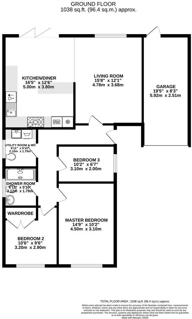 Shelburne Drive, Haslington, Crewe floorplan