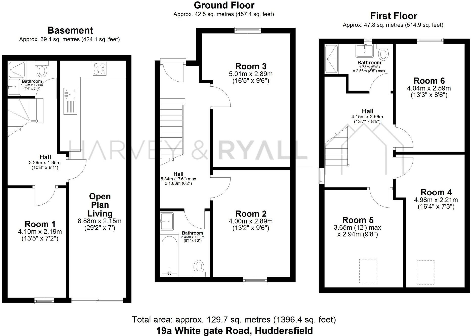 Whitegate Road, Newsome, HD4 floorplan