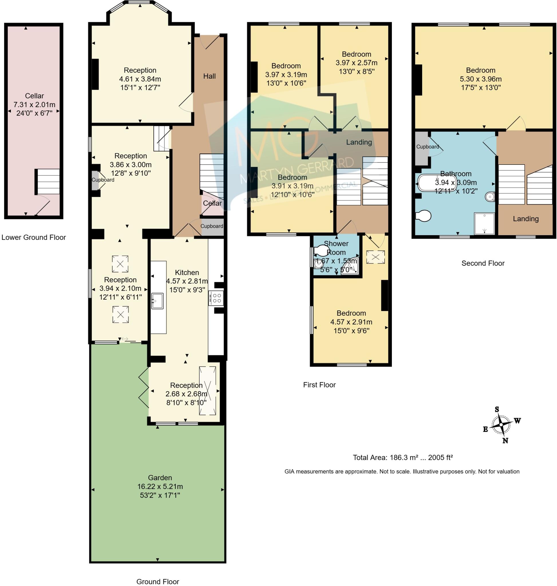 Palace Road, Crouch End, N8 floorplan