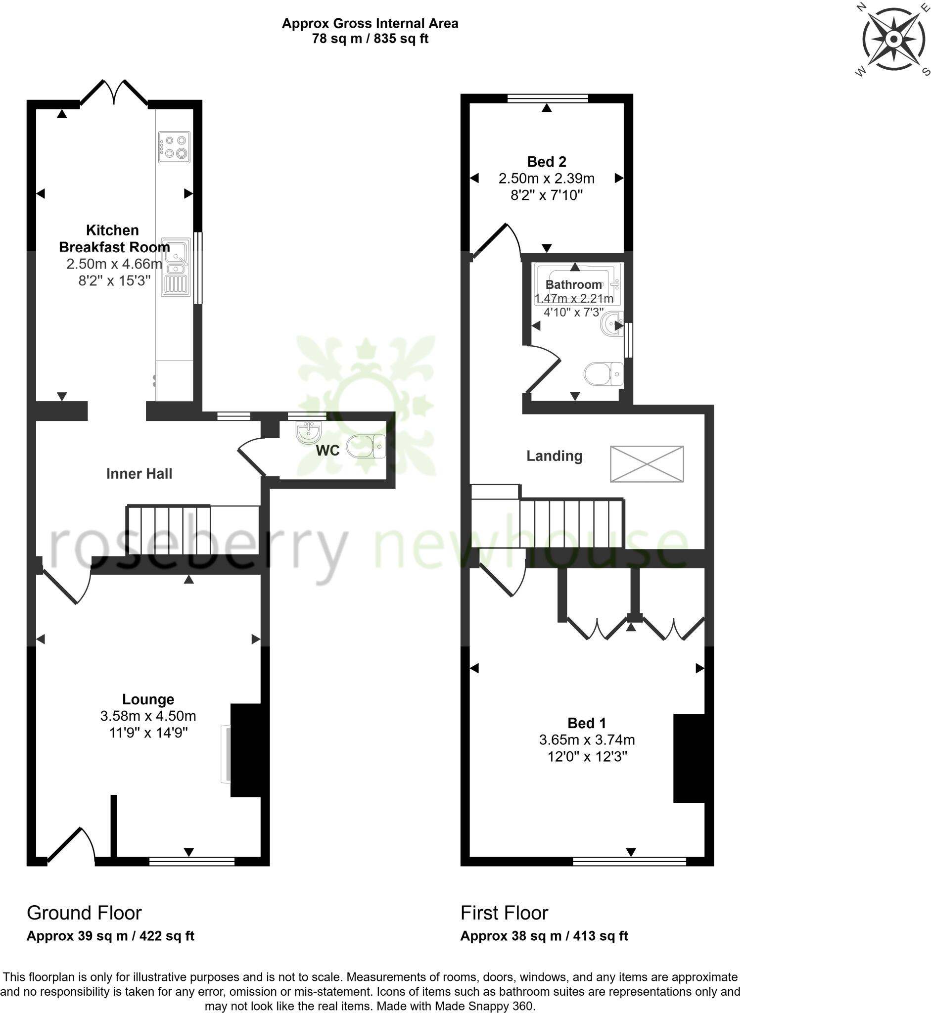 Church View, Sadberge, Darlington floorplan