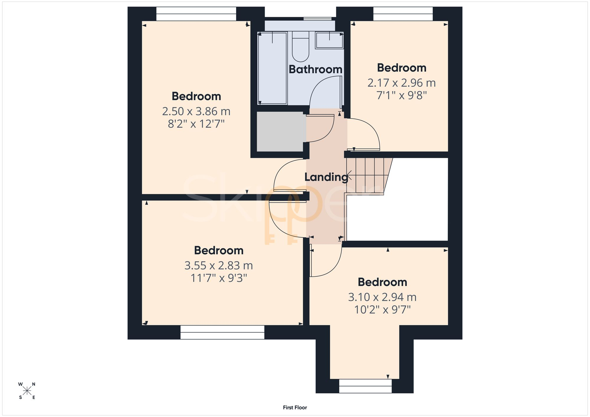 Broadhurst Drive, Kennington, TN24 floorplan