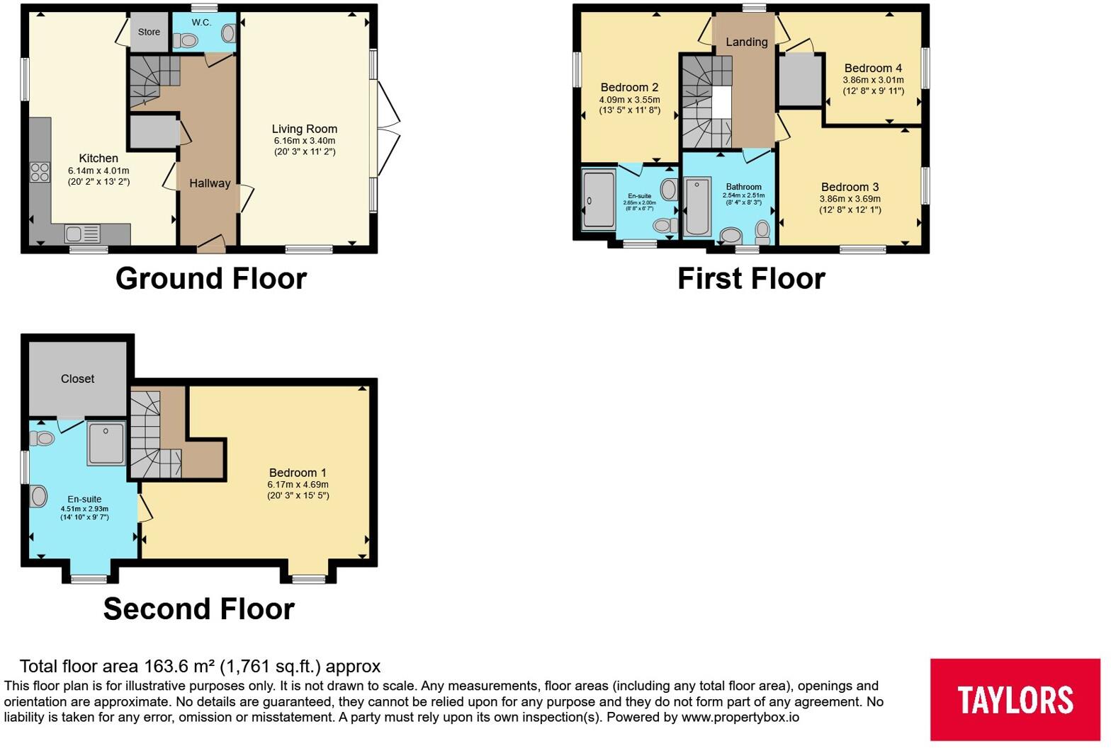 Weavers Grange, London Road, Bozeat, NN29 floorplan