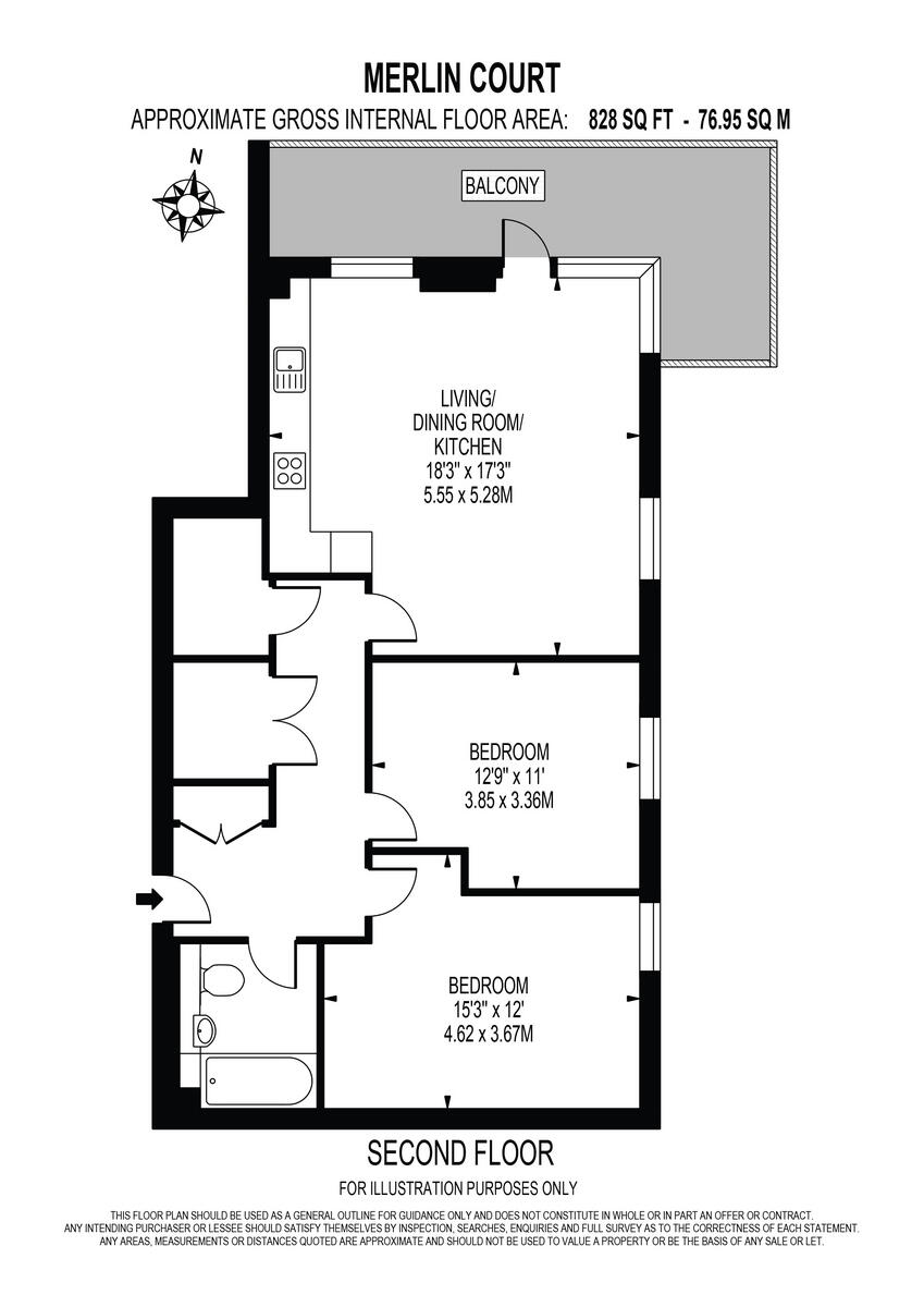 Handley Drive, LONDON floorplan