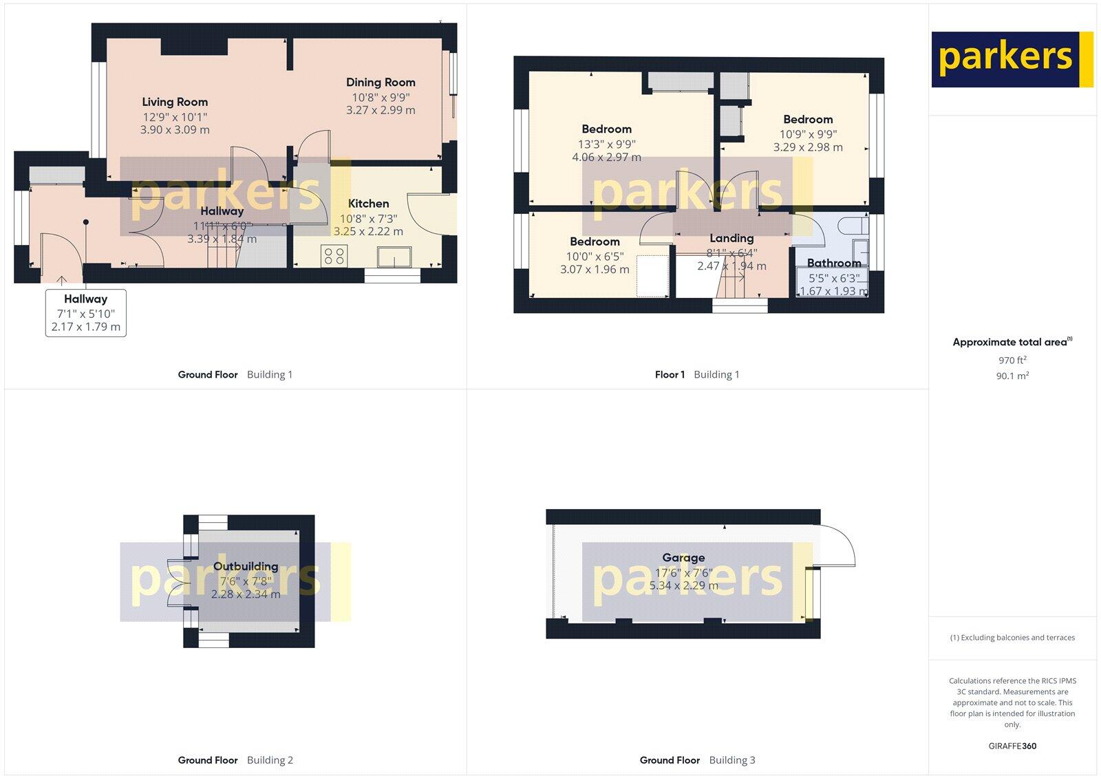 Malvern Close, Woodley, Reading, Berkshire, RG5 floorplan