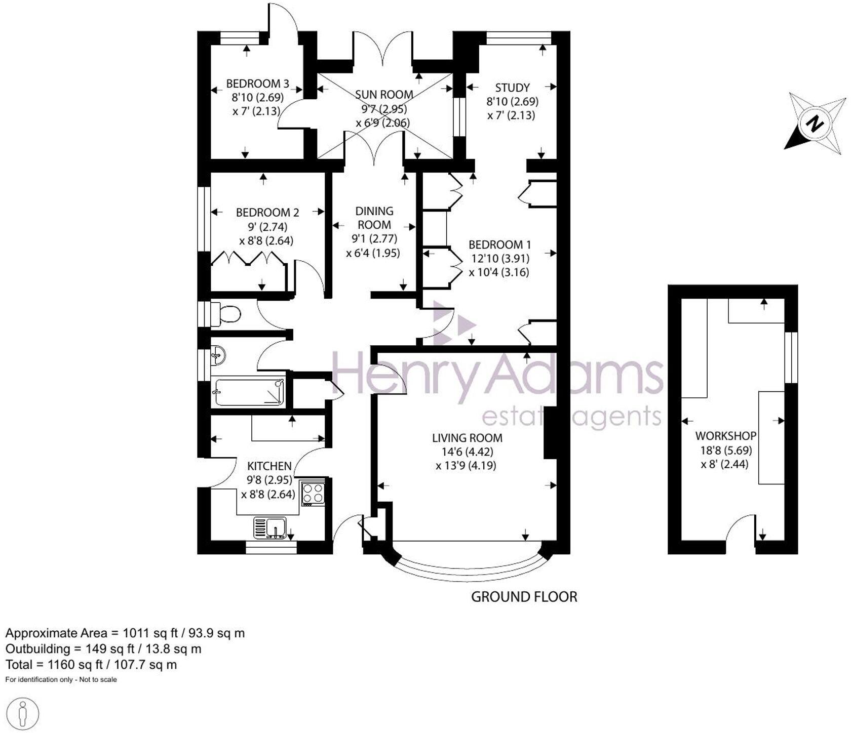 Wheatfield Road, Selsey, PO20 floorplan