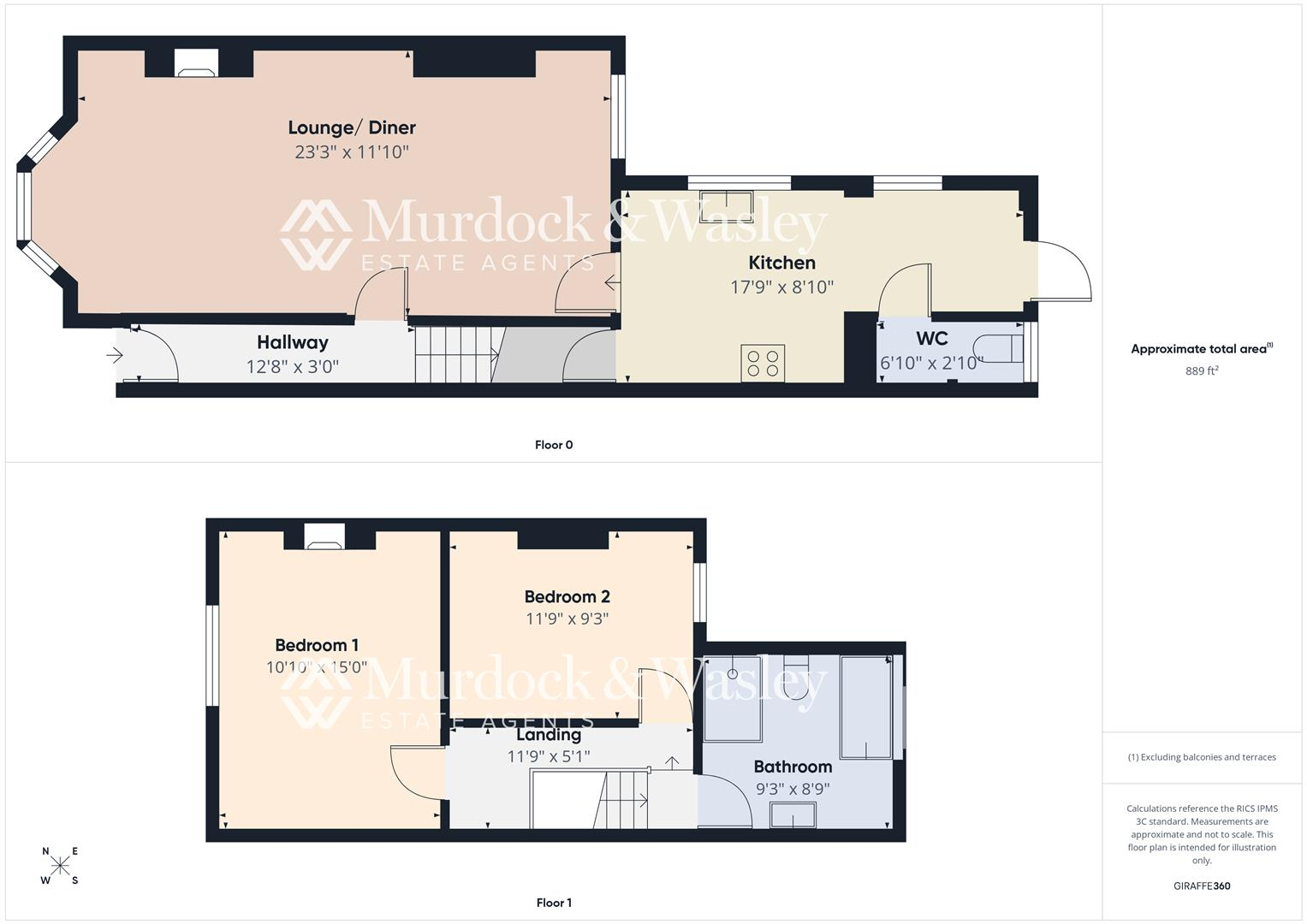 Seymour Road, Linden, Gloucester floorplan