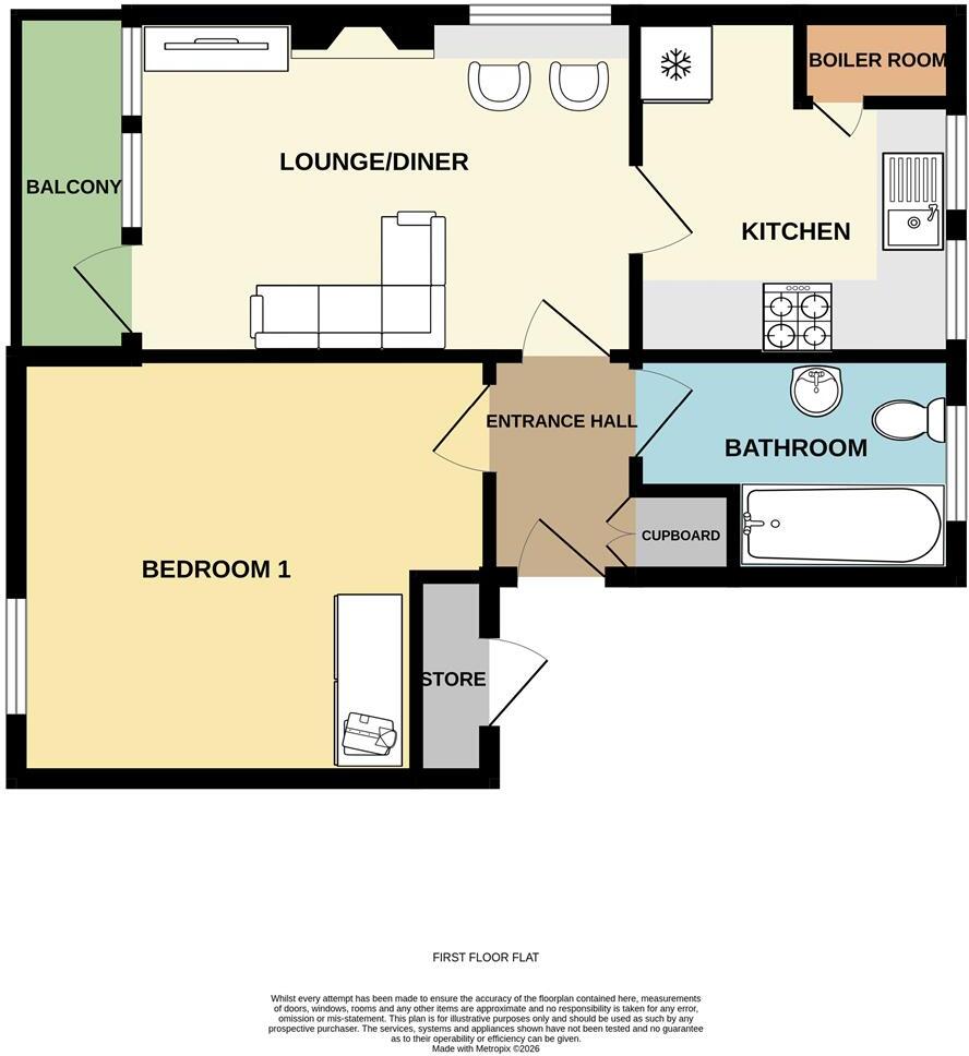 Leighton Drive, Sheffield, S14 floorplan
