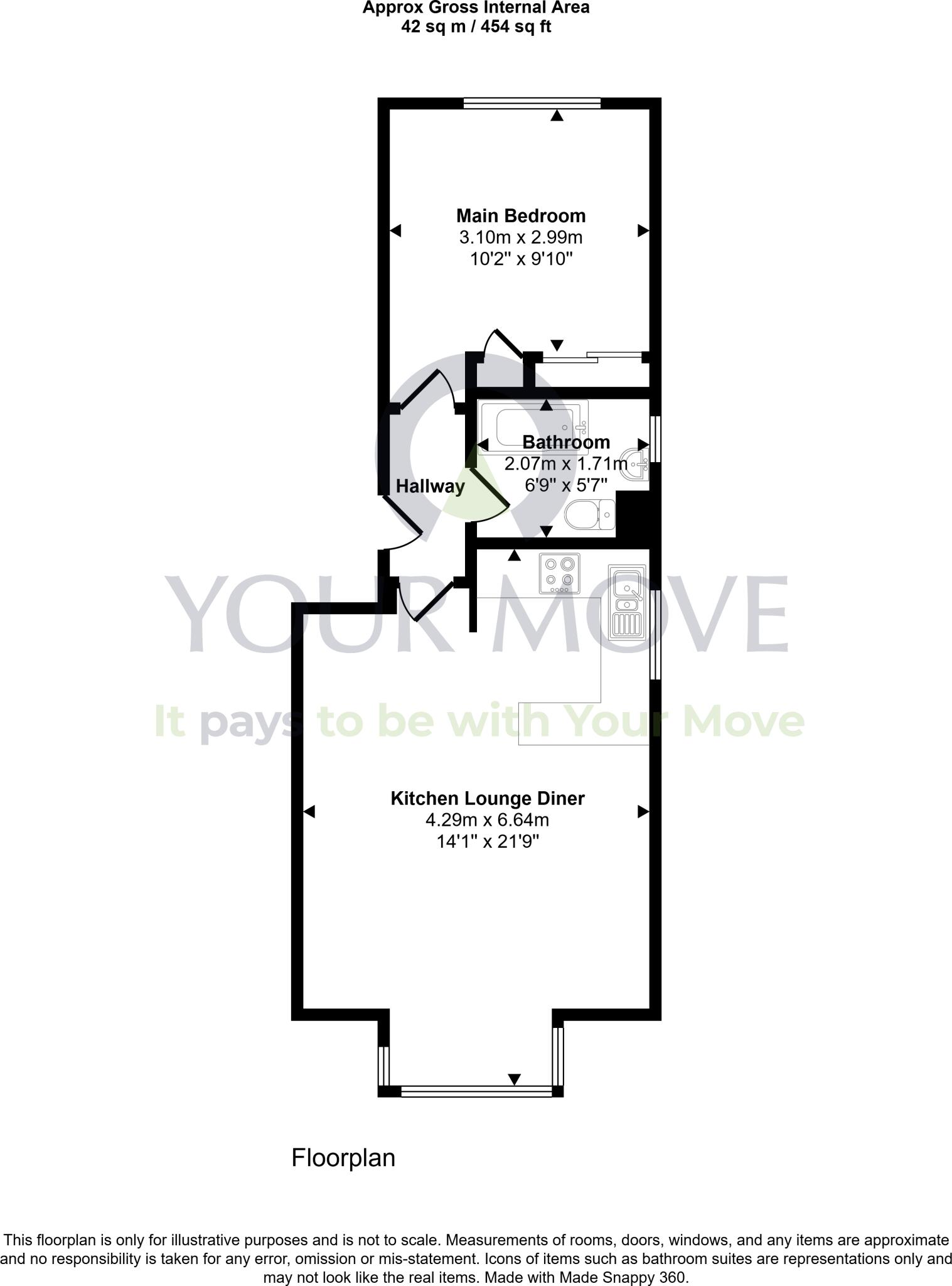 Abbey Craig Court, Stirling, Stirlingshire, FK9 floorplan