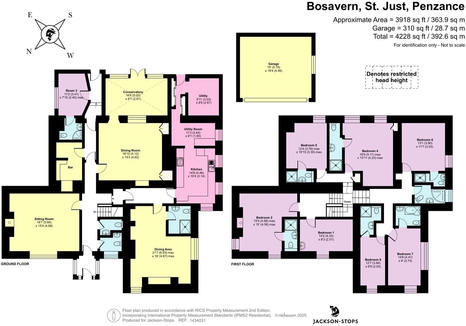 Bosavern, St. Just, Penzance, Cornwall, TR19 floorplan