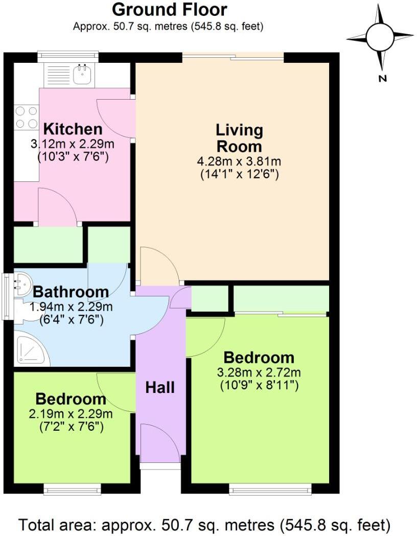Gardens Court, West Bridgford, Nottingham floorplan
