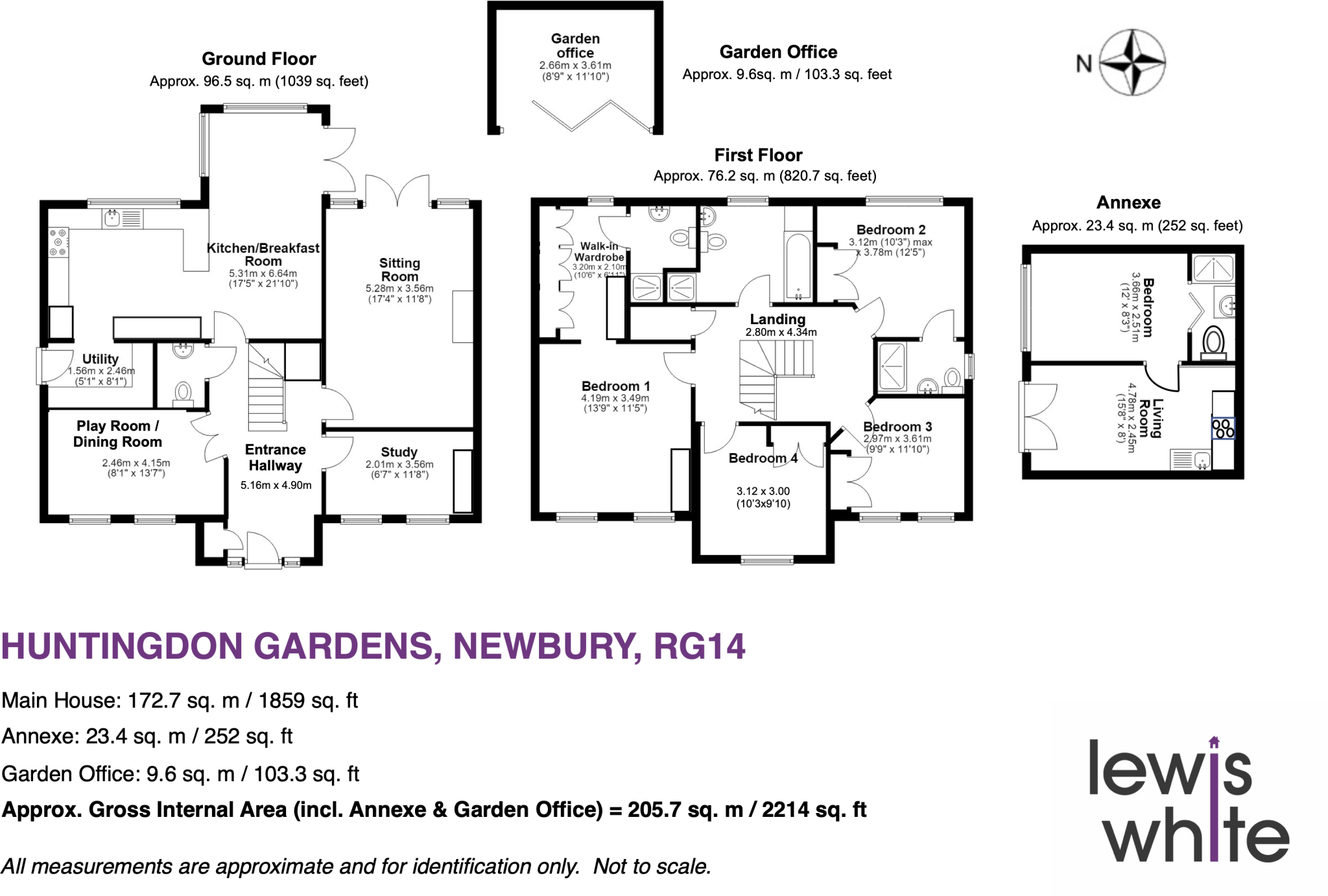 Huntingdon Gardens, Newbury floorplan