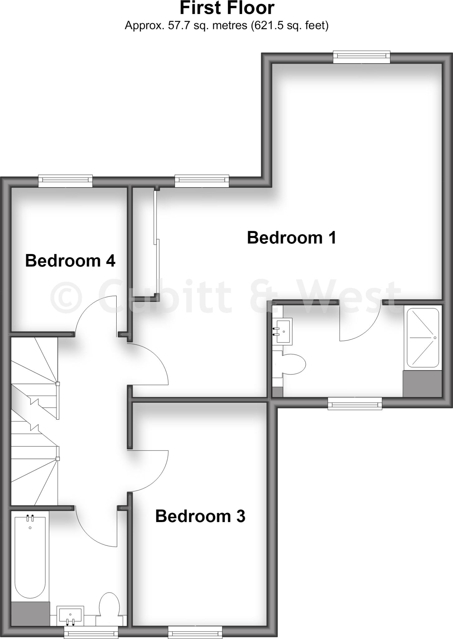Heydon Way, Broadbridge Heath, West Sussex floorplan