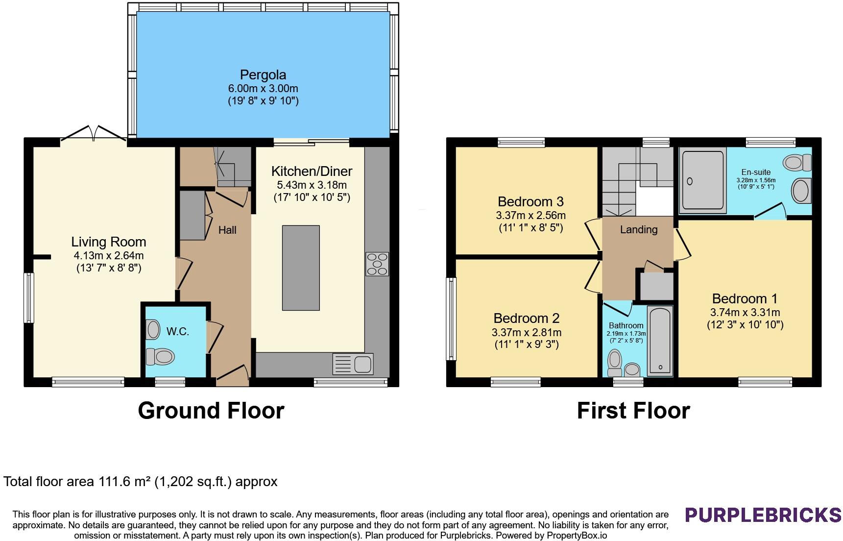 Bellevue Farm Road, Pease Pottage, Crawley, RH11 floorplan