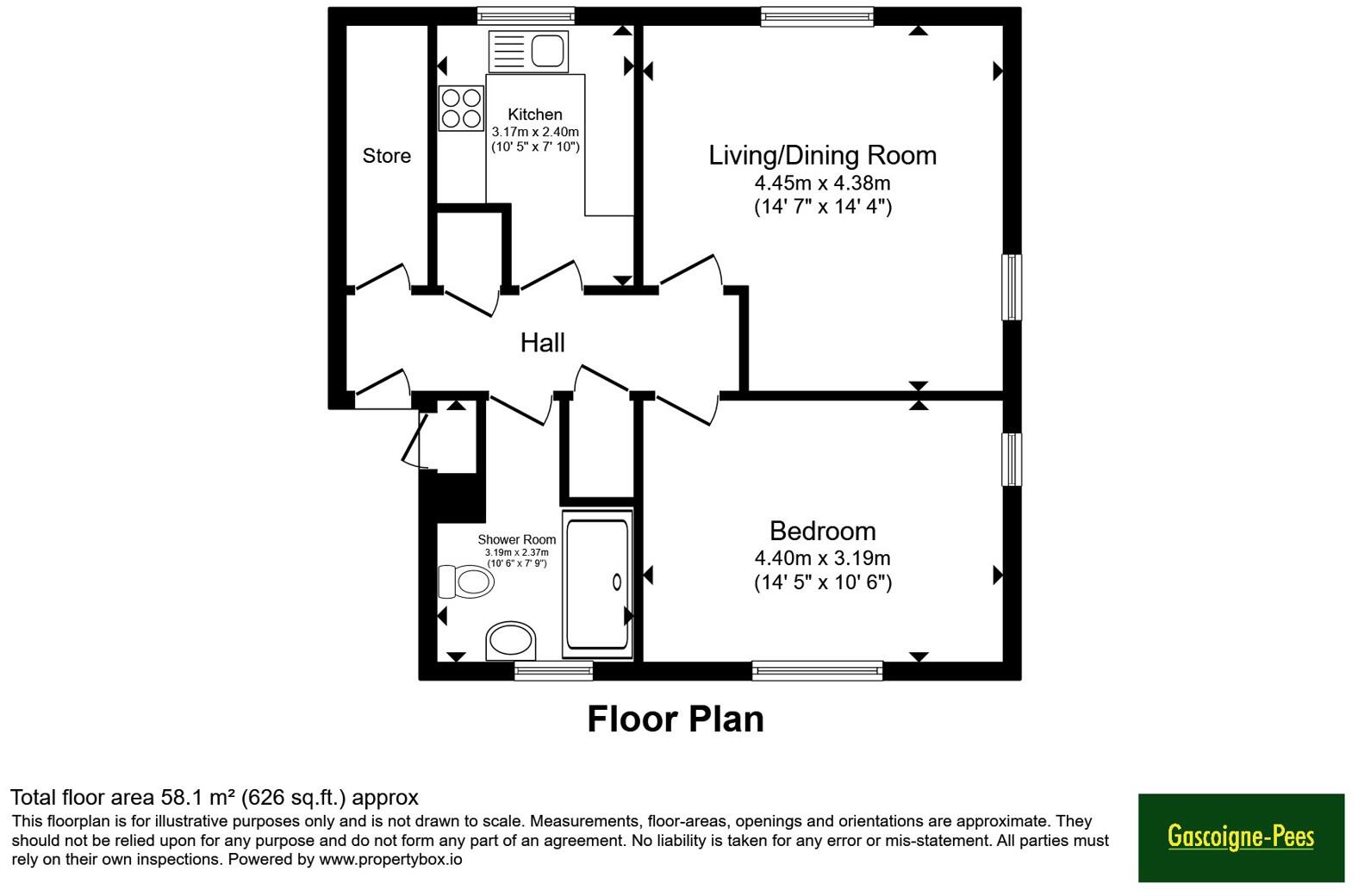 Norn Hill, Basingstoke, Hampshire, RG21 floorplan