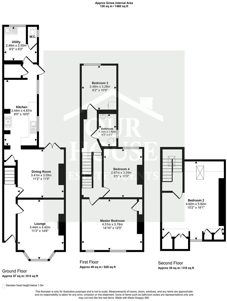 Clifton Street, Hornsea floorplan