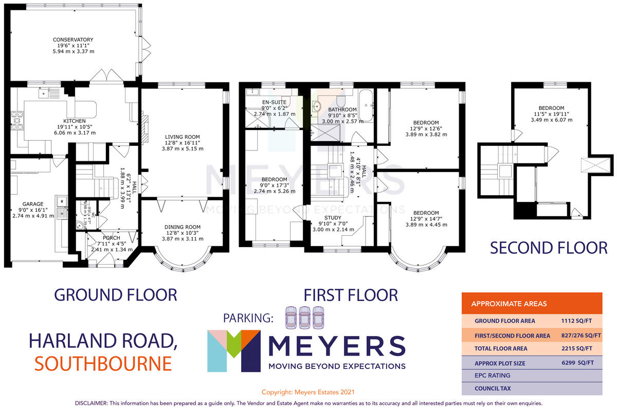 Harland Road, Bournemouth, BH6 4 floorplan