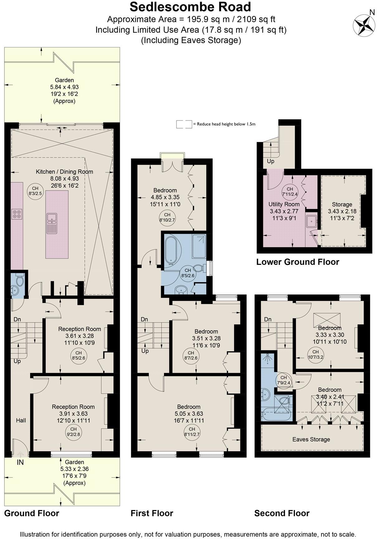 Sedlescombe Road, London, SW6 floorplan