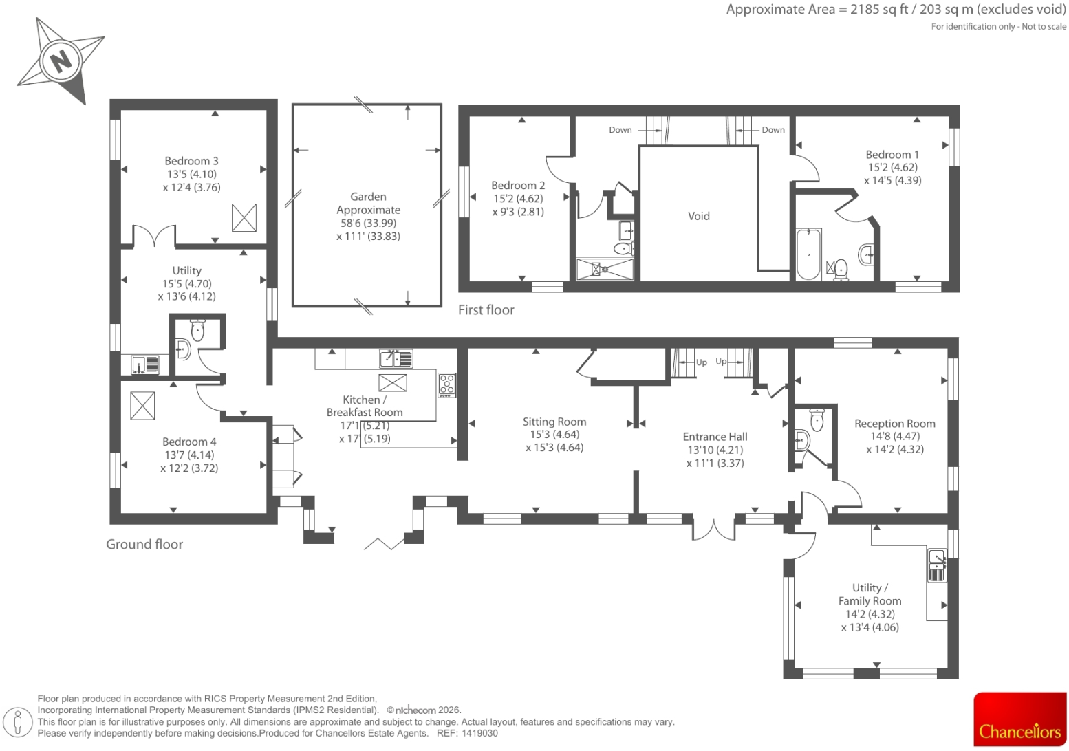 Oxford Road, Oakley floorplan