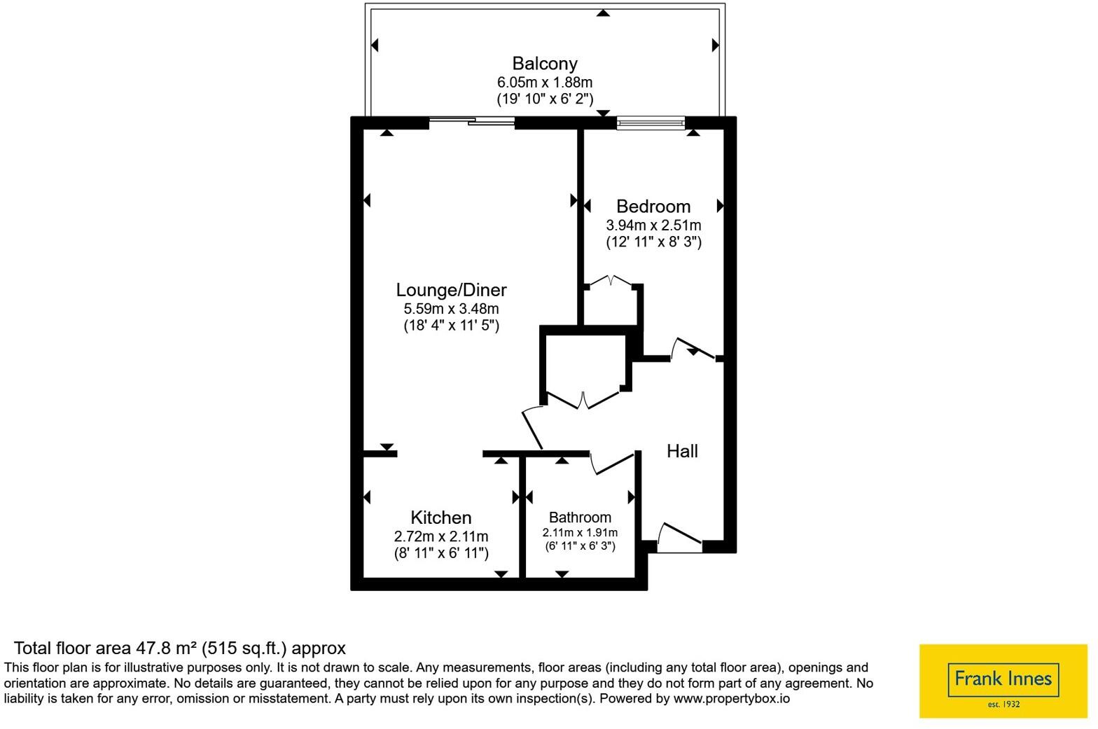 Full Street, Derby, Derbyshire, DE1 floorplan
