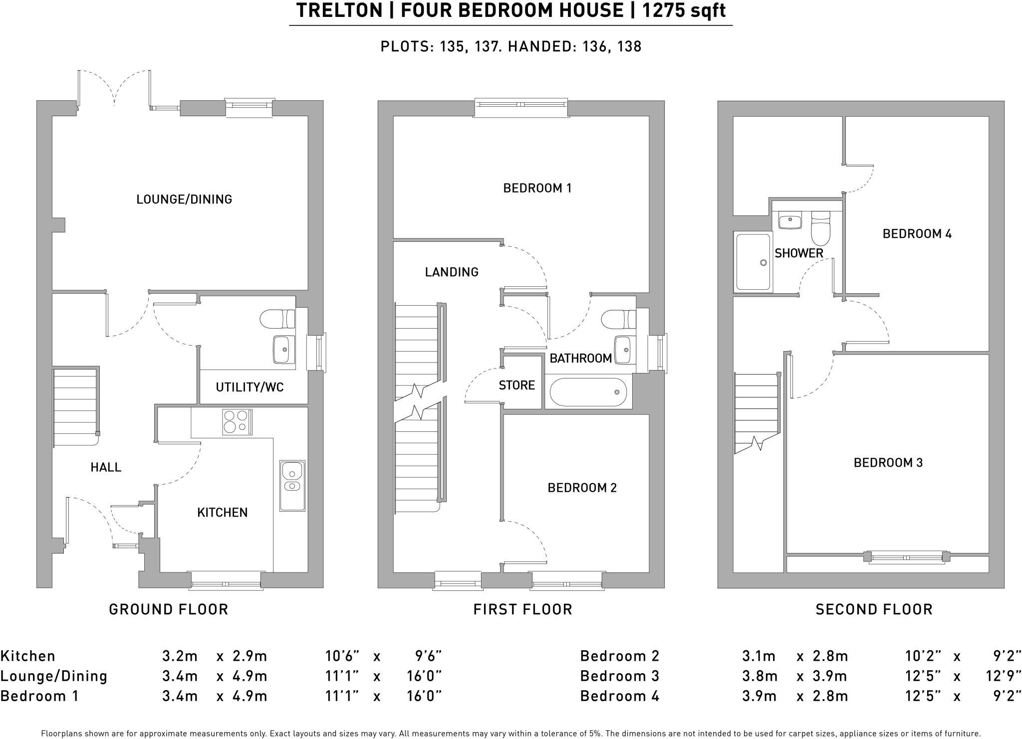 Plot 137 Morwick Springs, Leeds Road, Leeds, LS15 floorplan