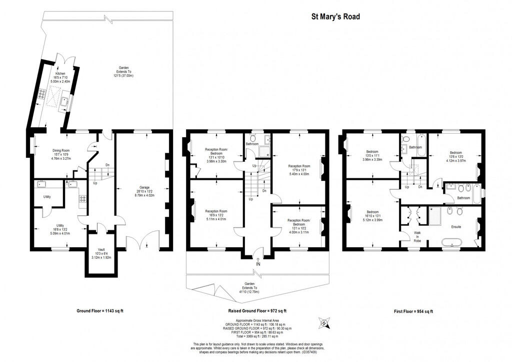 St Marys Road, Peckham, London floorplan