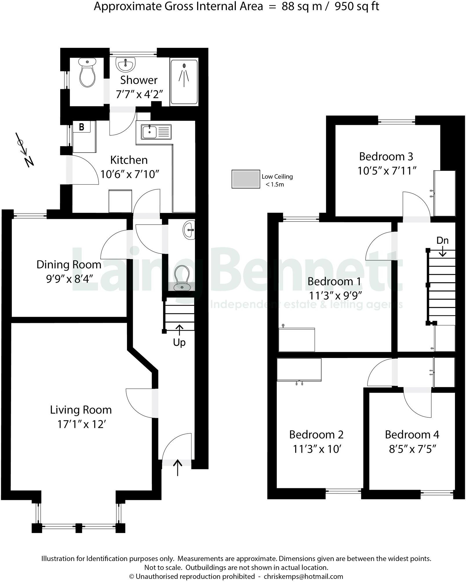 Edward Road, Canterbury, CT1 floorplan
