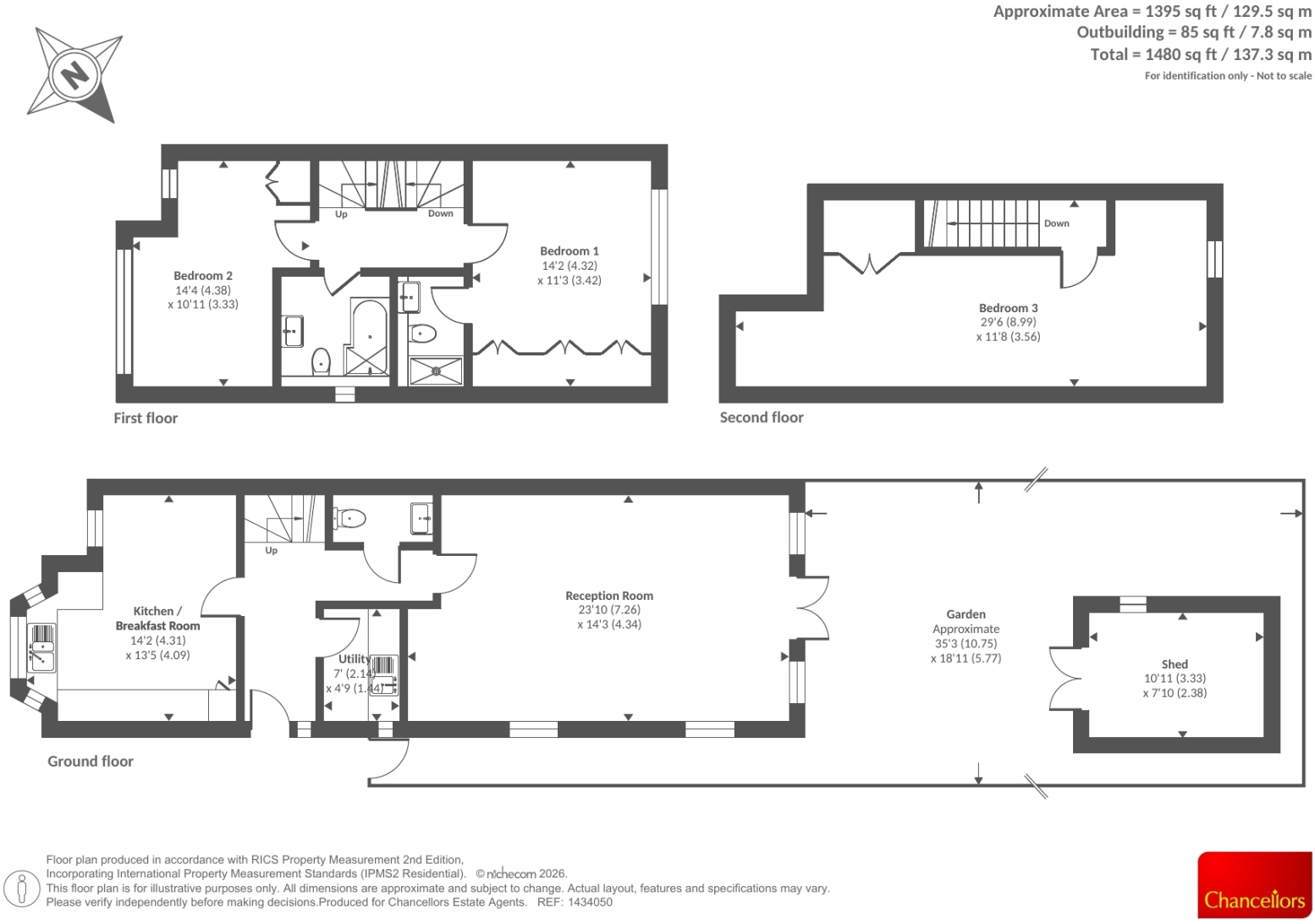 Longwood Mews, Maidenhead floorplan