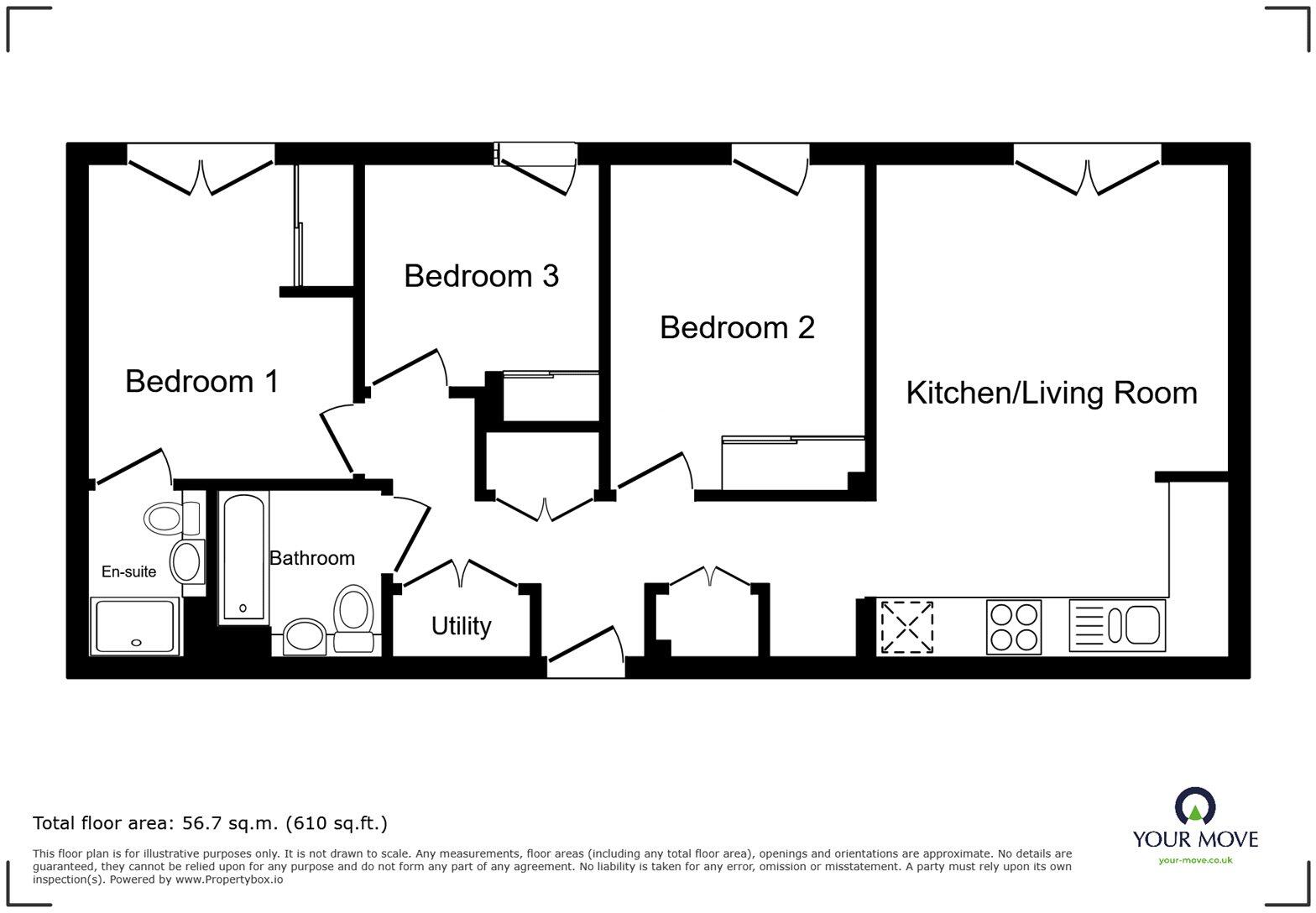 Bank Street, Gravesend, Kent, DA12 floorplan