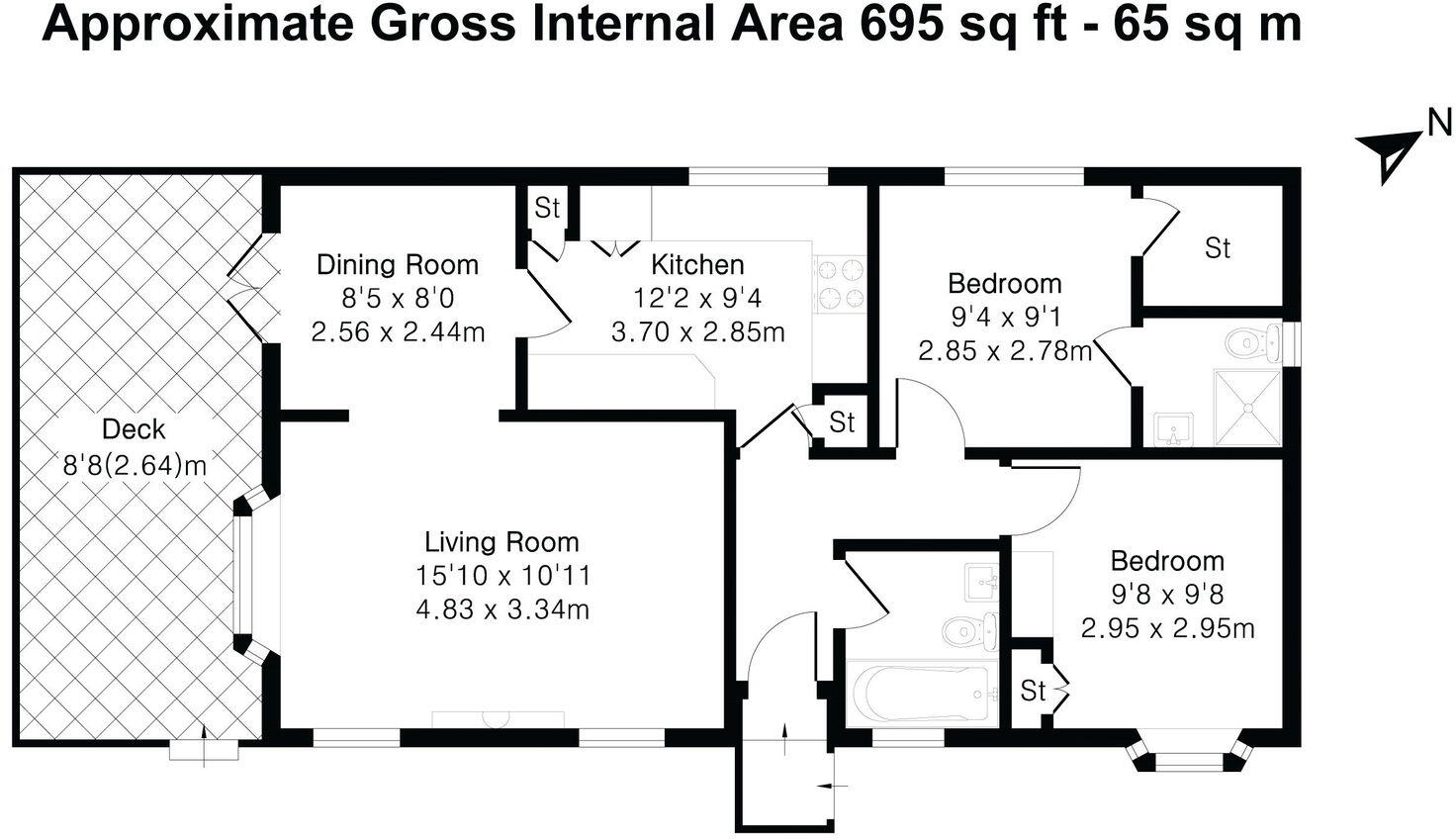 The Thatches, Modbury, PL21 floorplan